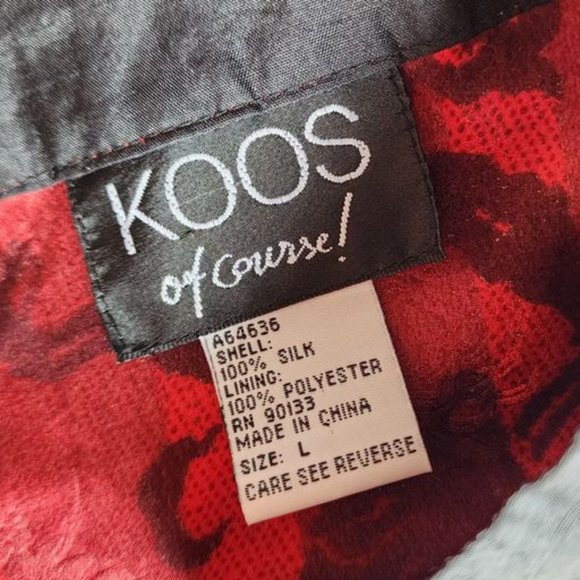 Button-down long SILK! shirt - Picture 3 of 3